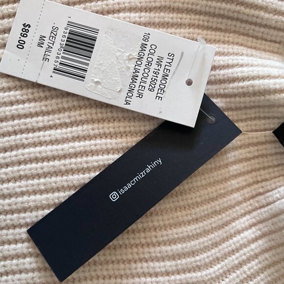 Isaac Mizrahi Pullover Sweater Beige size M - Picture 5 of 6